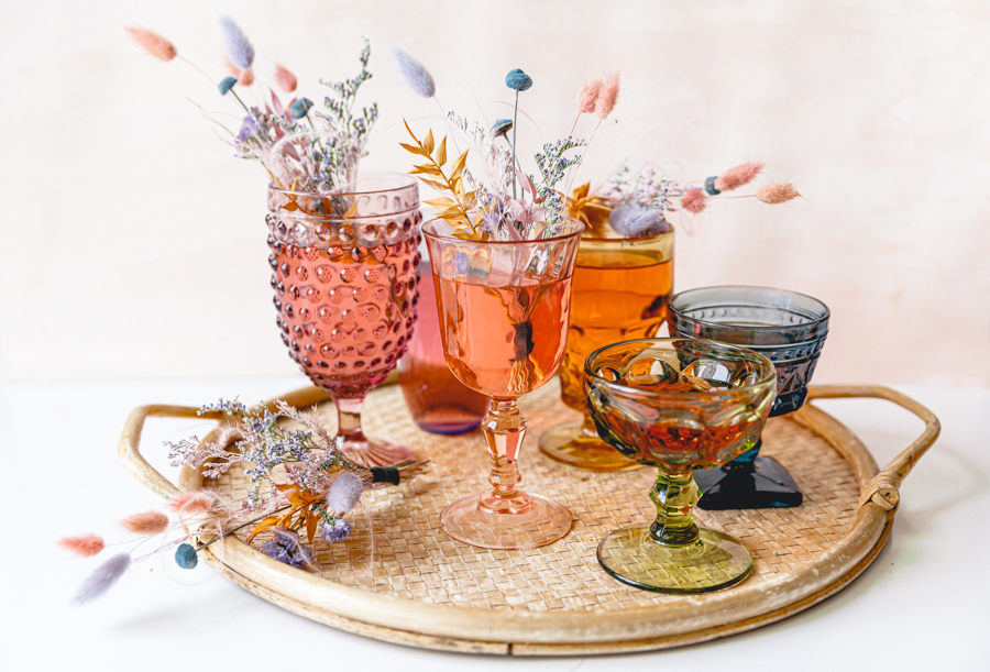 A Floral Rainbow Inspired Cocktail To Sip On