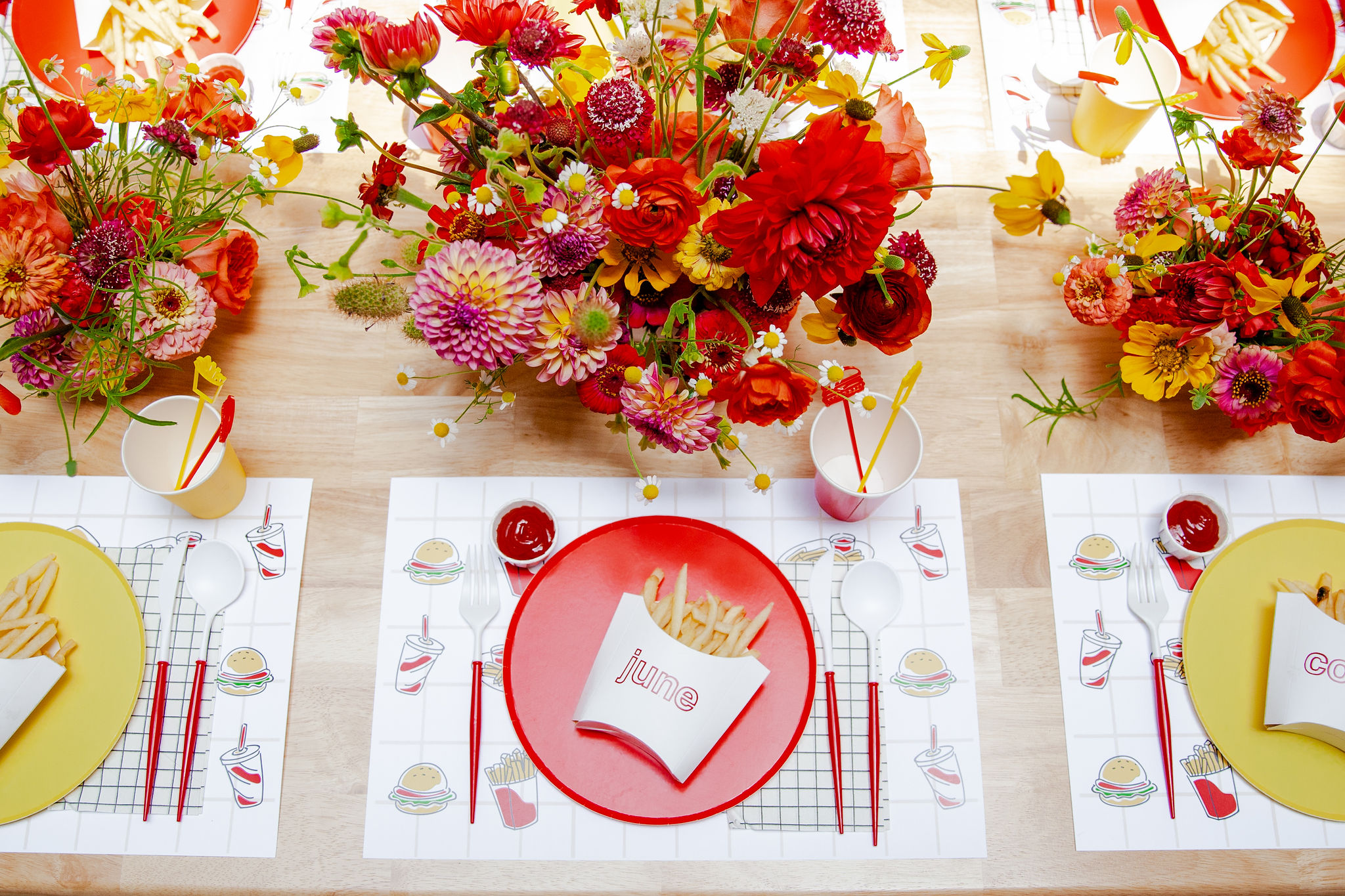 Eat your heart out!  A Party with Burgers & Fries – Oh My!