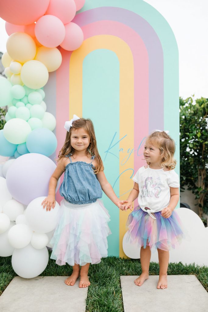 A Magical Unicorn Birthday Party Full of Color and Delight for Two Sisters!  • Beijos Events