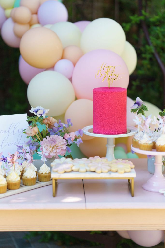 Enchanted Pastel Rainbow Fairy Birthday Party Ideas