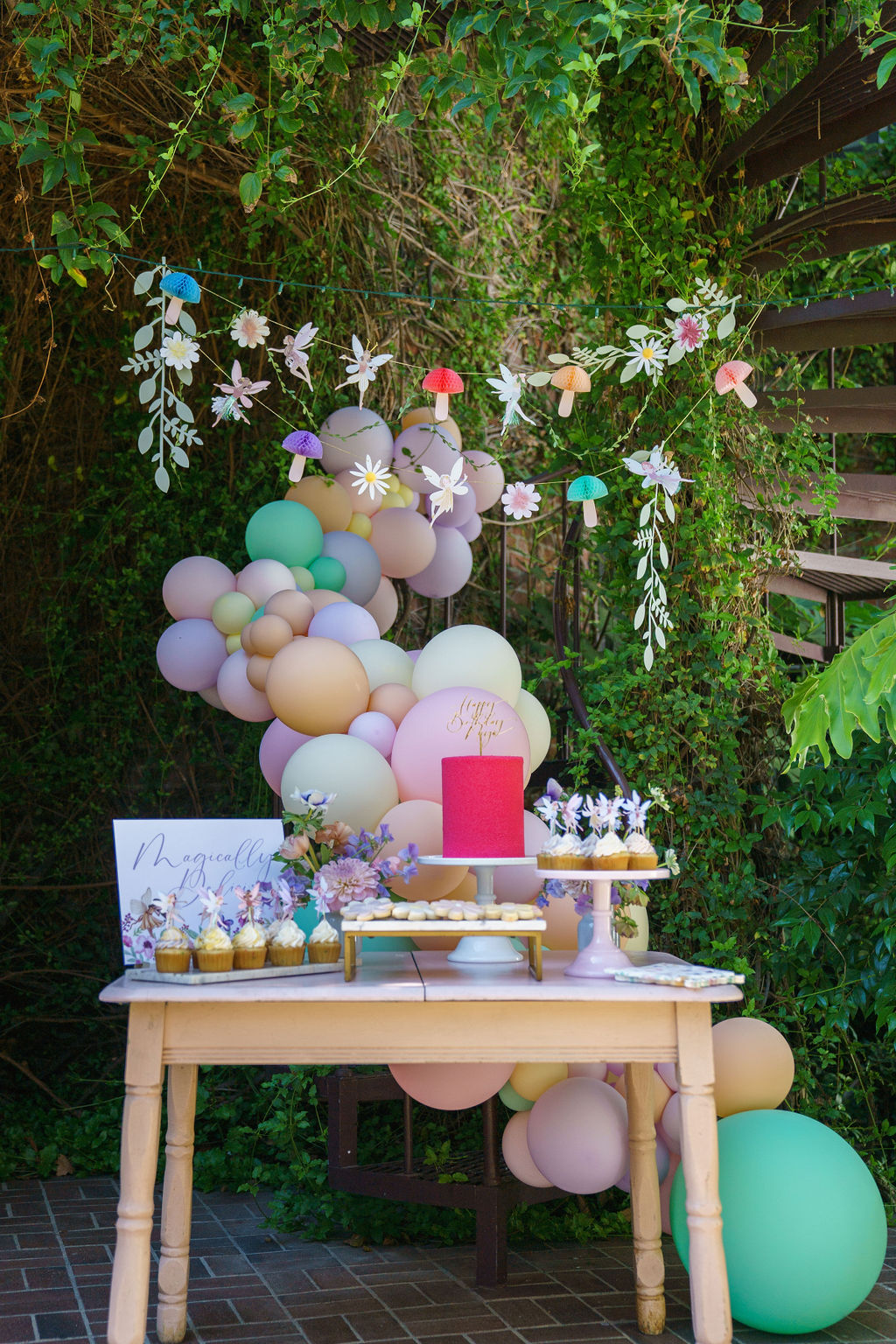 An Enchanting & Magical Fairy 4th Birthday Party for Naya