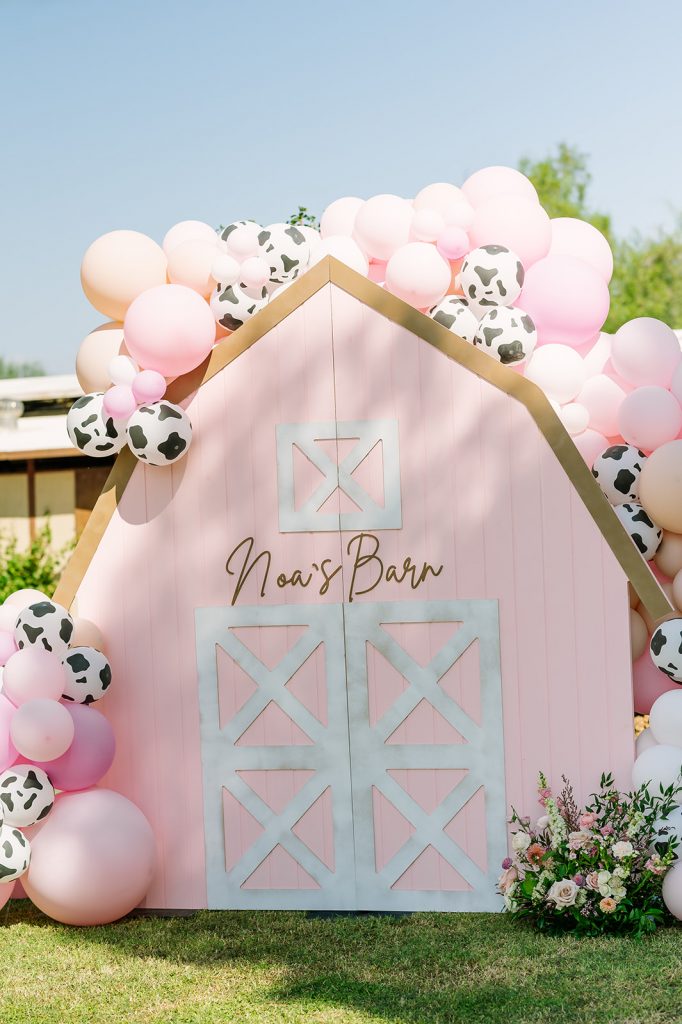 The Sweetest & Prettiest Little Barnyard Bash for Noa's 4th