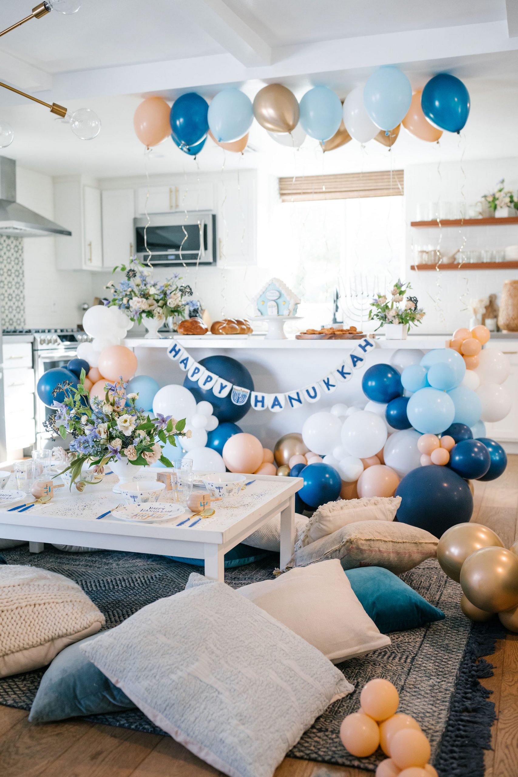 A Beautiful Hanukkah Celebration at Home full of Delight with Pottery Barn Kids
