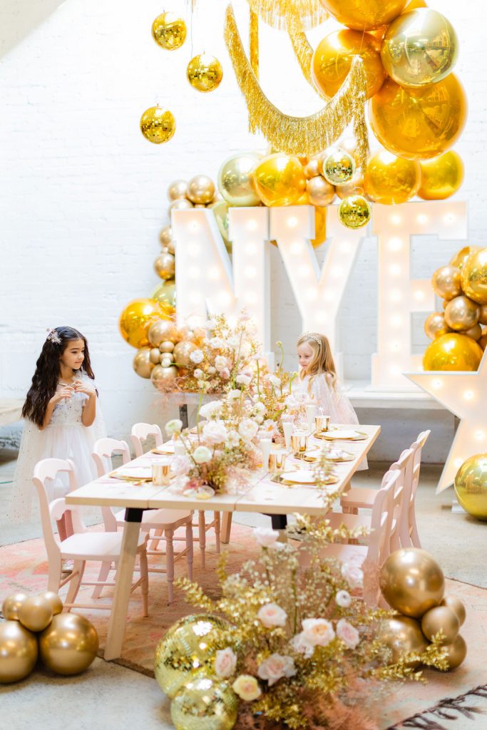 Sparkle the Night Away with this Cute New Year's Eve Party