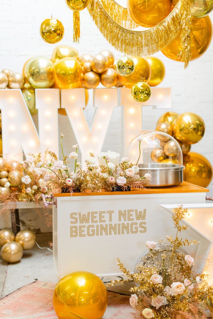 Sparkle the Night Away with this Cute New Year's Eve Party