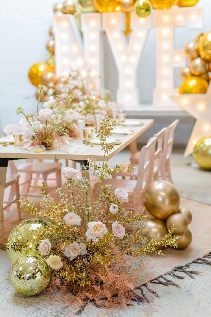 Sparkle the Night Away with this Cute New Year's Eve Party