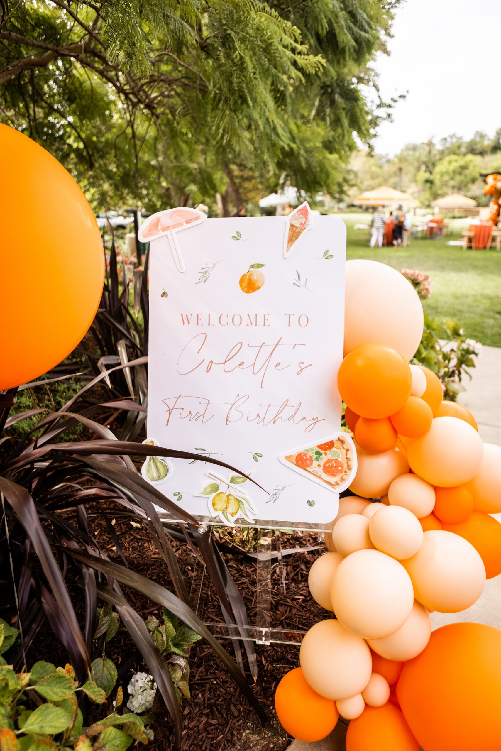 Colette’s First Trip to Capri!  A Beautiful Italian Riviera Inspired First Birthday Party