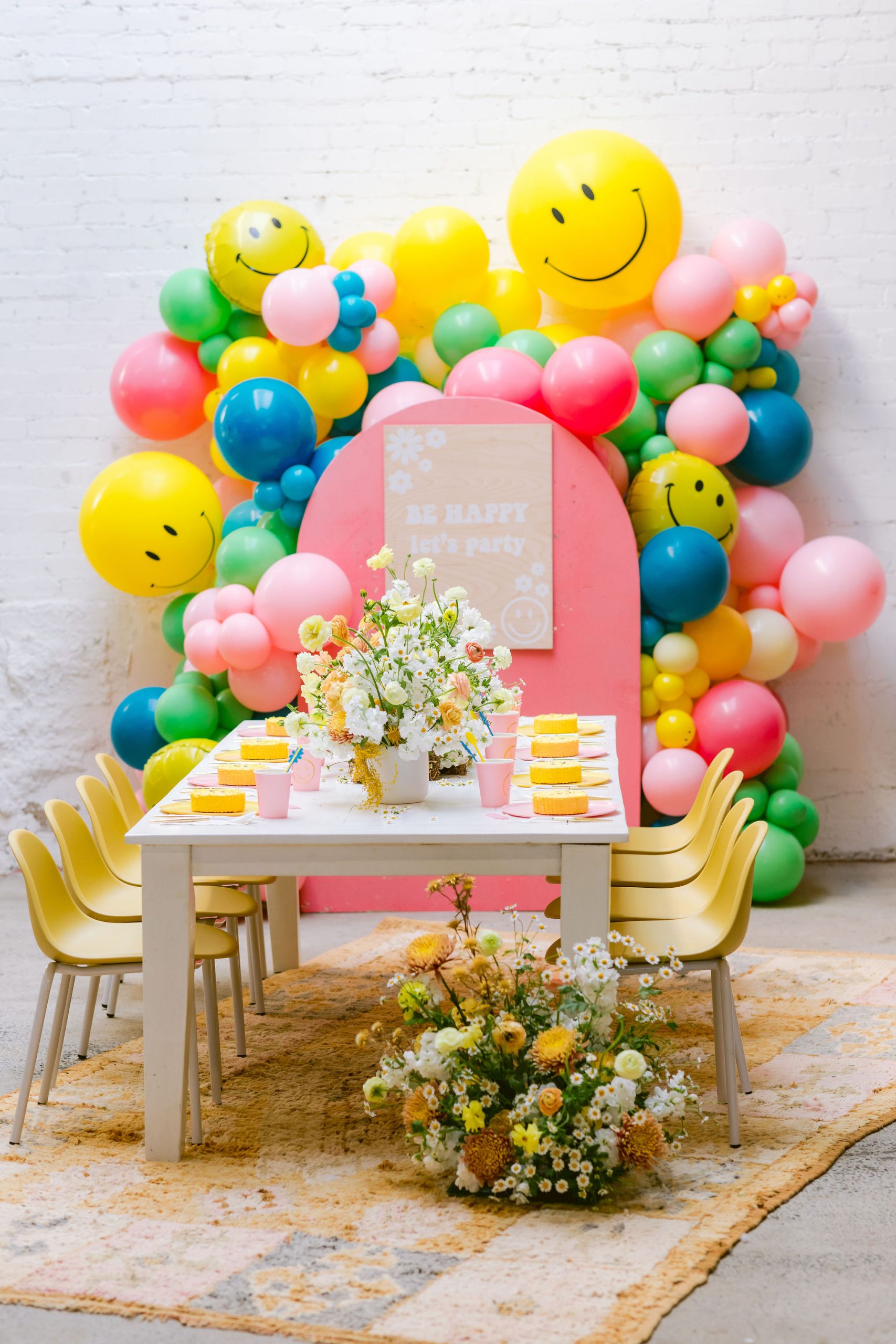 The Happiest Smiley Face Party to Brighten Your Day!