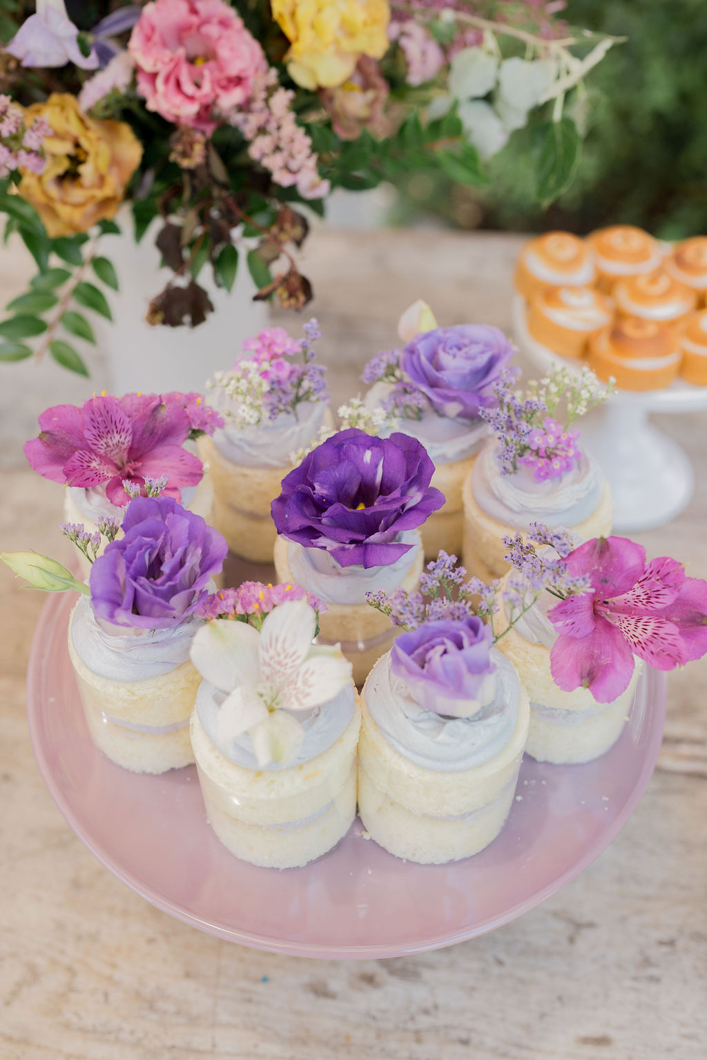 Shea's Pretty & Purple Backyard Bridal Shower • Beijos Events