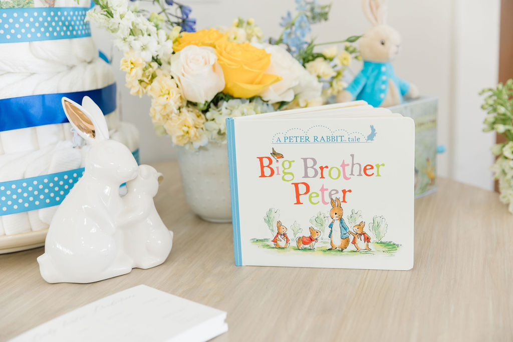 An Adorable Peter Rabbit Baby Shower for Emily and her Baby Boy on the way!  • Beijos Events