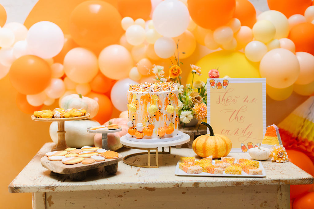 The Sweetest Candy Corn Party for Halloween