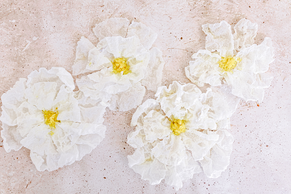 Wafer Paper Flower Cake | The Cake Blog