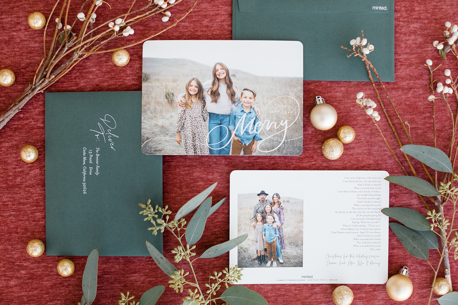 Happy & Beautiful Holiday Cards with Minted for 2022