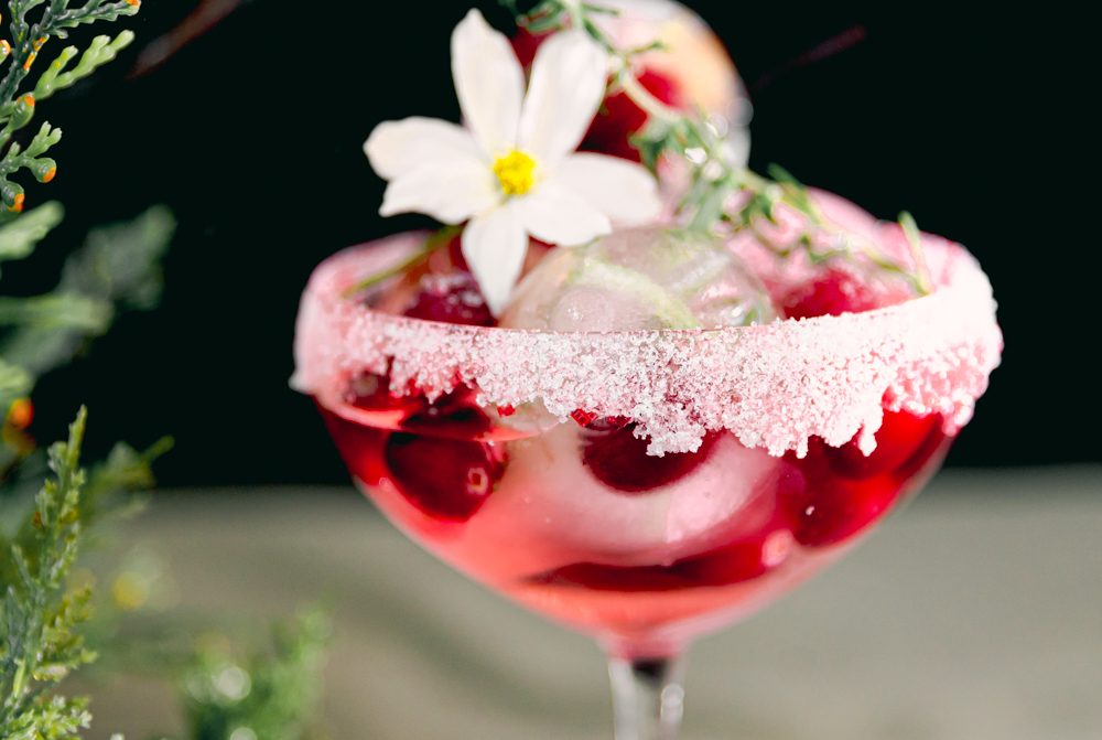 Christmas Cranberry Margaritas For All!