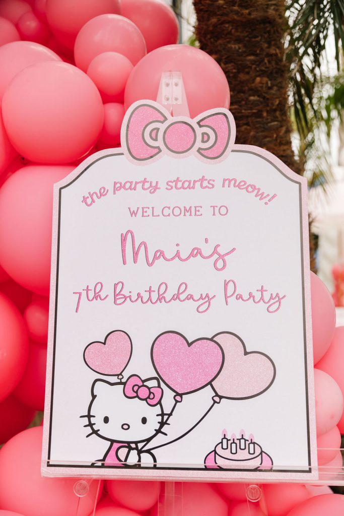 Sanrio White Party Decorations