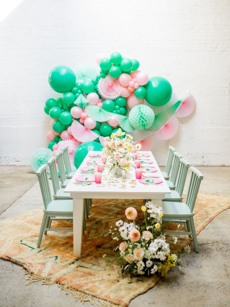 Lucky One Balloon Garland St Patricks Day 1st Birthday Party Decor St  Patricks Day First Birthday Party Decorations Girls Pink Green 