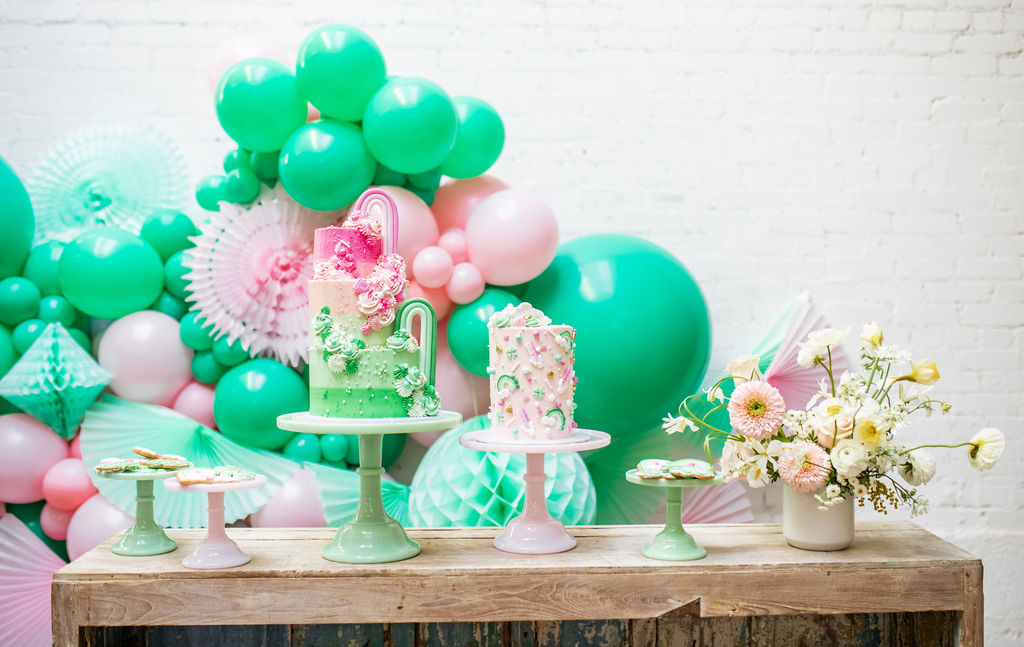 A Fun Pink & Green St Patty’s Day Party