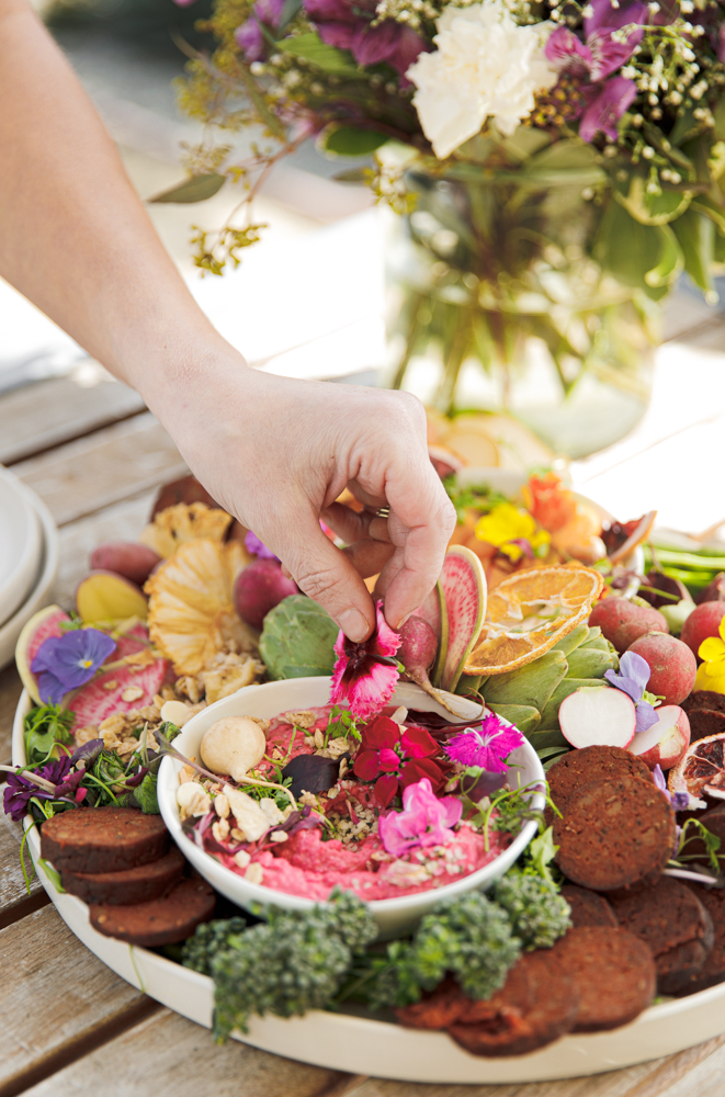 A Yummy Spring Vegan Charcuterie Board • Beijos Events