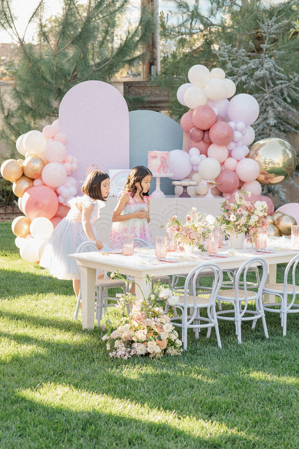 The Prettiest Backyard Unicorn Party with Sophistiplate • Beijos Events