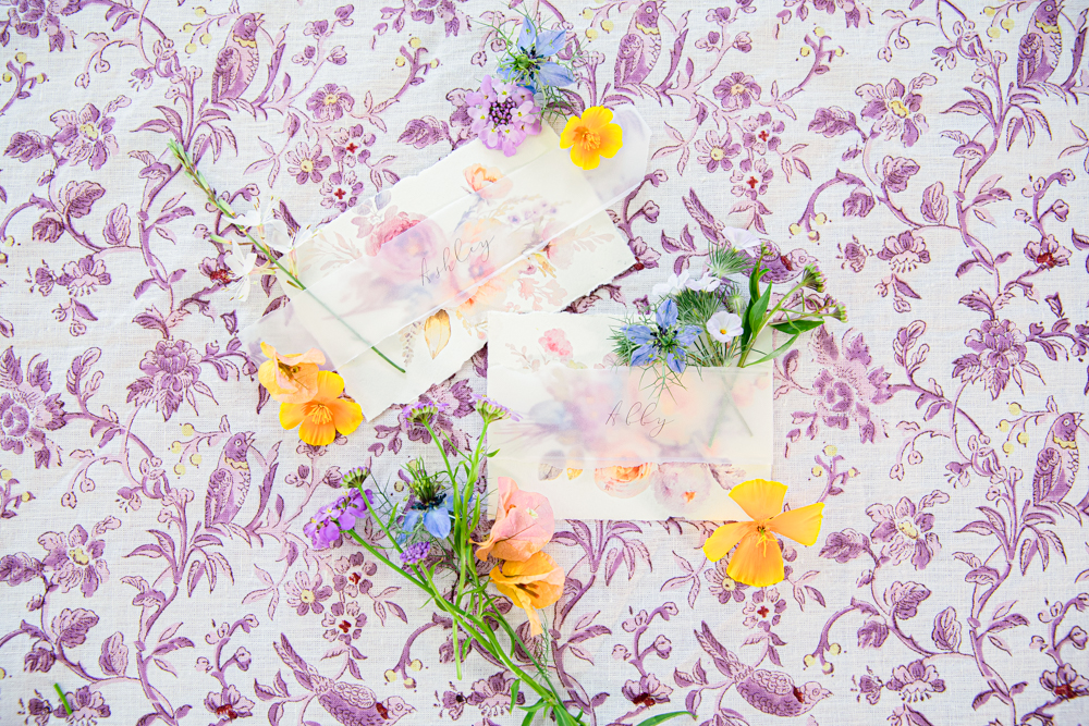A Wild Flower Place Setting DIY
