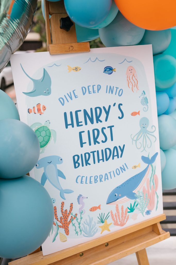 Under The Sea First Birthday