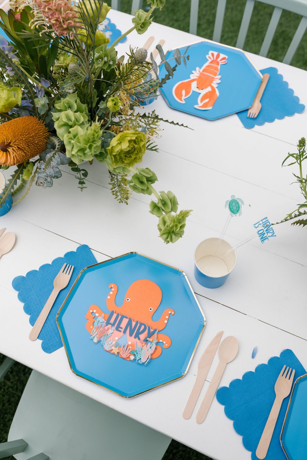 Henry's Under the Sea First Birthday Party • Beijos Events