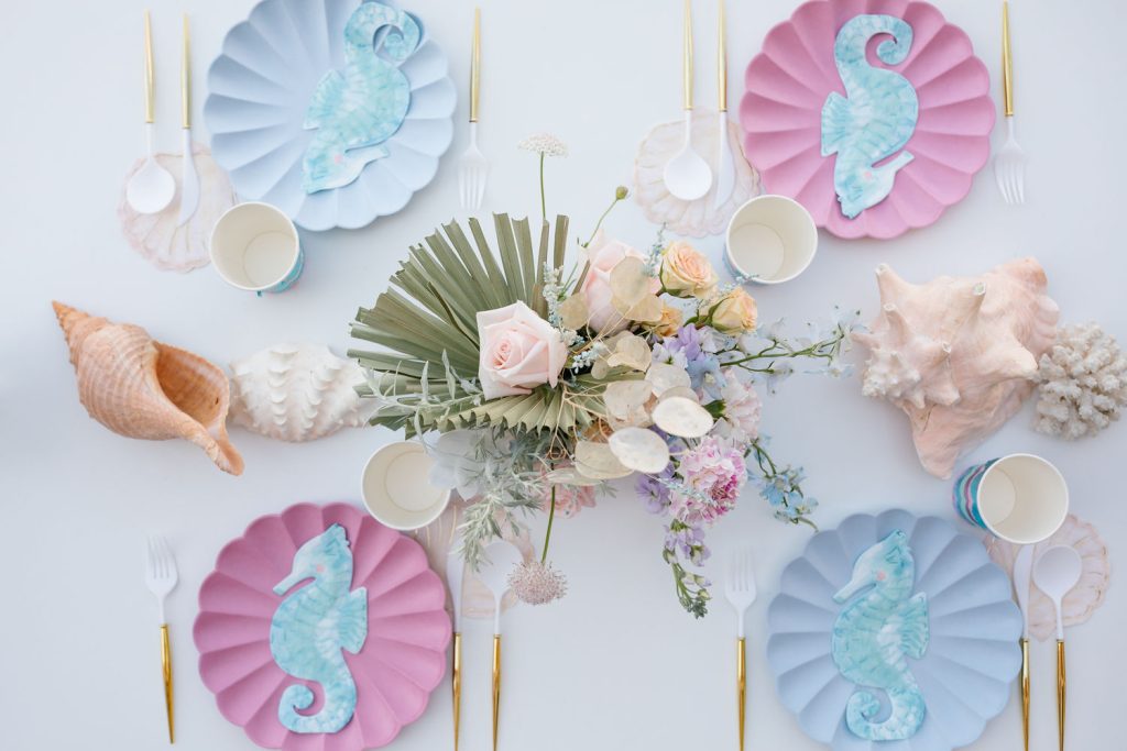 A Beautiful Under the Sea Mermaid Party for Kaylie & Claire