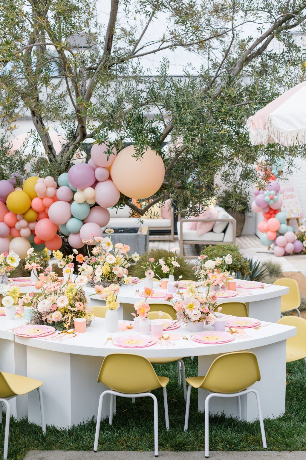 The Parker Girls Sweet Spring Fling Birthday Party • Beijos Events