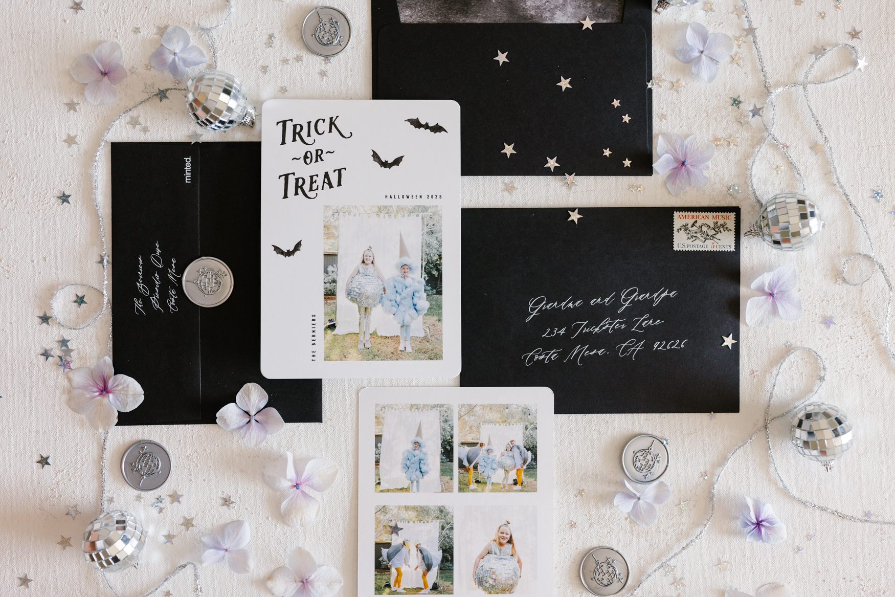 Send Halloween Love through the Mail with Minted